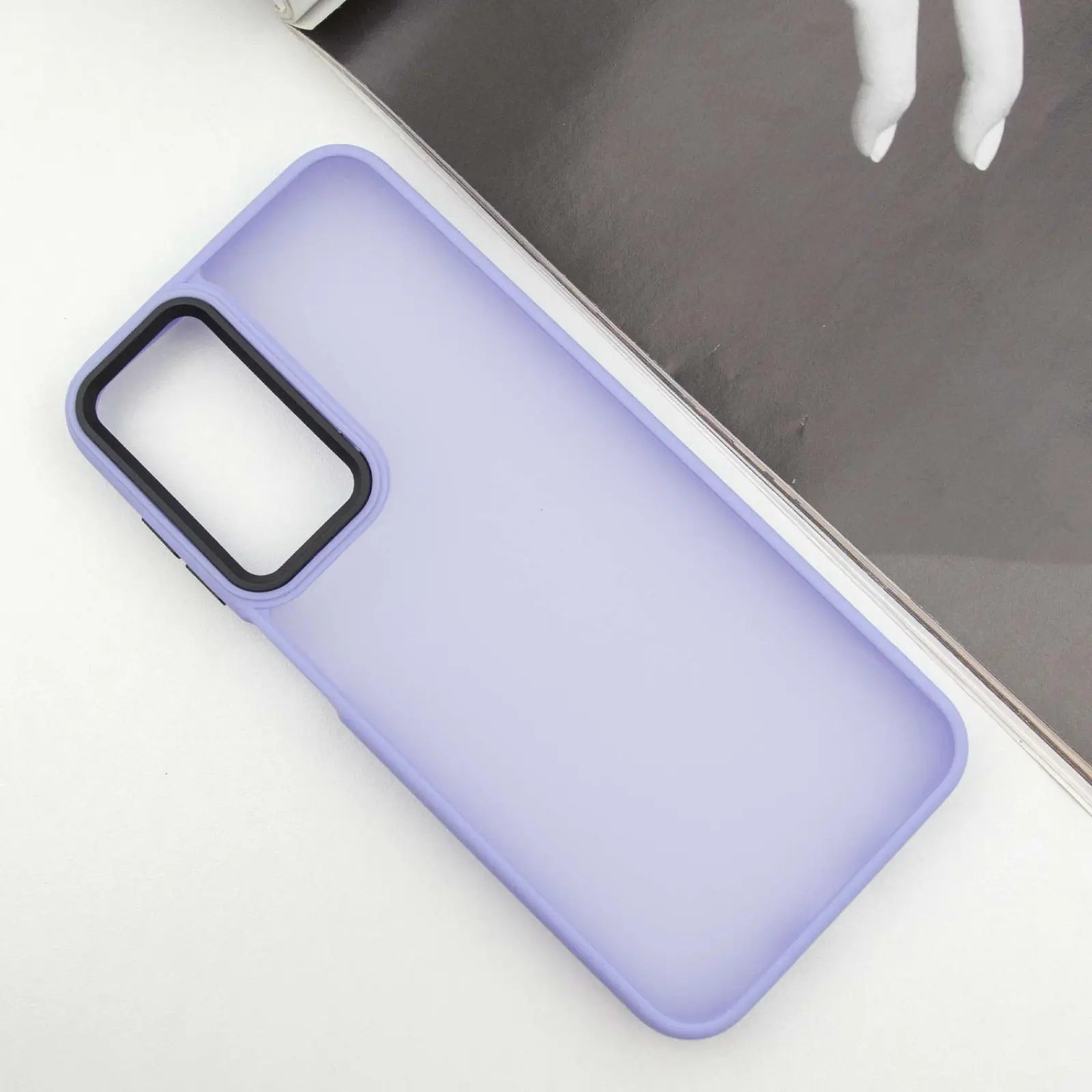 Etui TPU+PC Lyon Frosted do Samsung Galaxy A16 4G/5G, Purple 1, TPU+PC