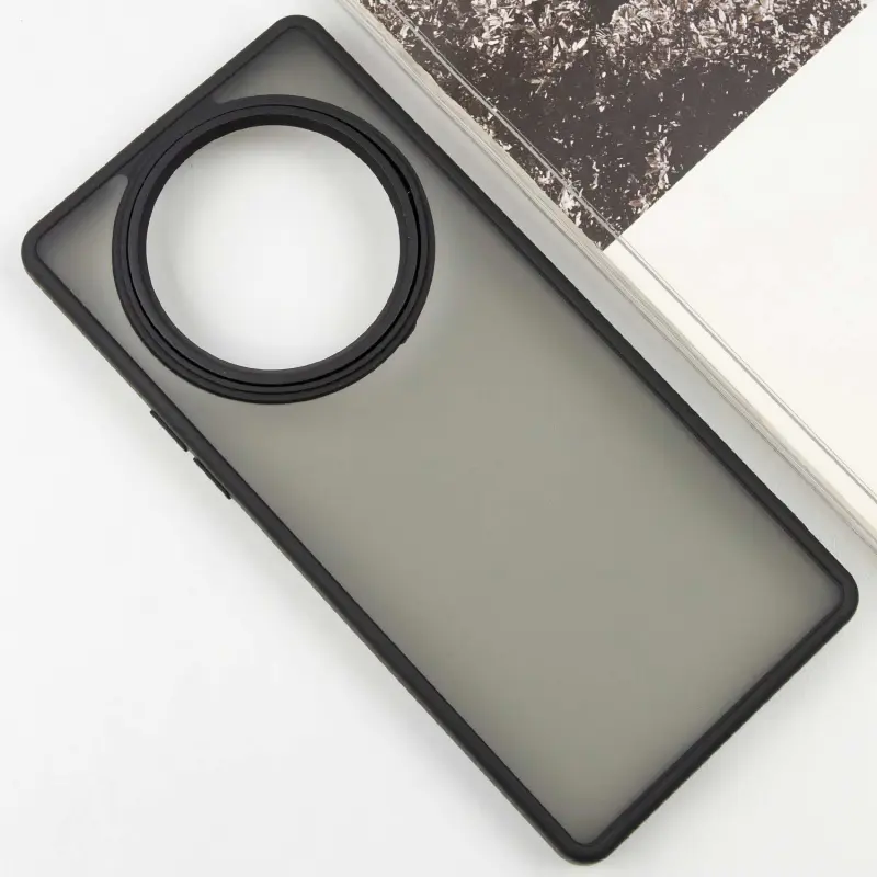 Чохол TPU+PC Lyon Frosted для Xiaomi Redmi 14C / Poco C75, Black 1, TPU+PC