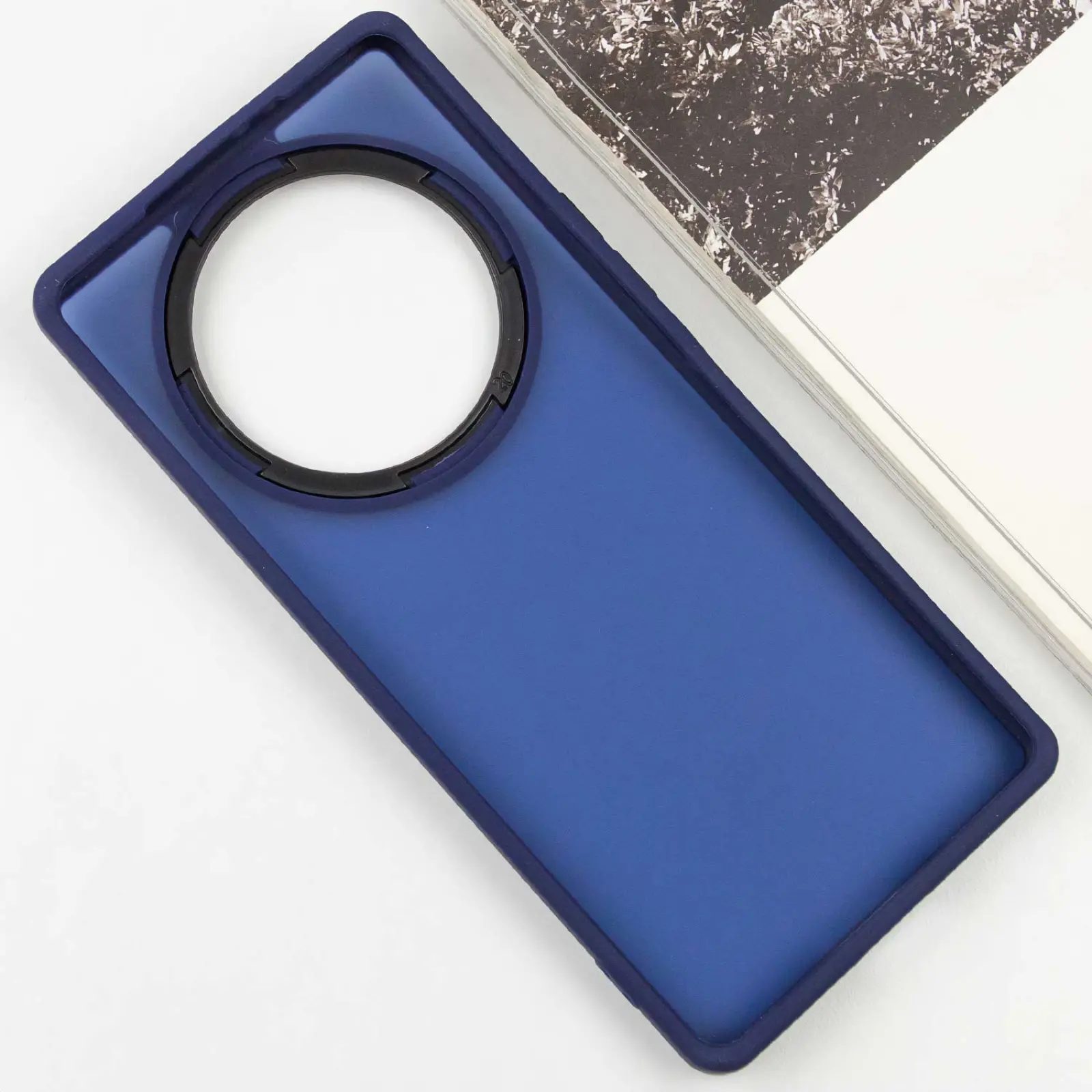 Чохол TPU+PC Lyon Frosted для Xiaomi Redmi 14C / Poco C75, Navy Blue 2, TPU+PC