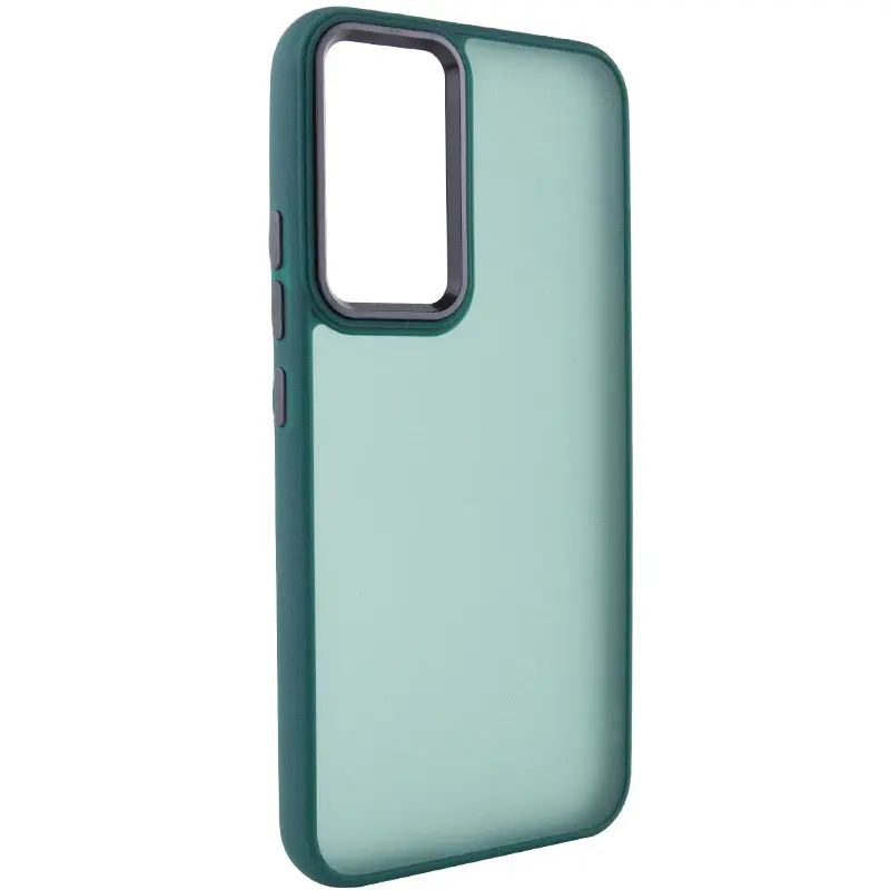 Чохол TPU+PC Lyon Frosted для Samsung Galaxy S25 Ultra, Green, TPU+PC
