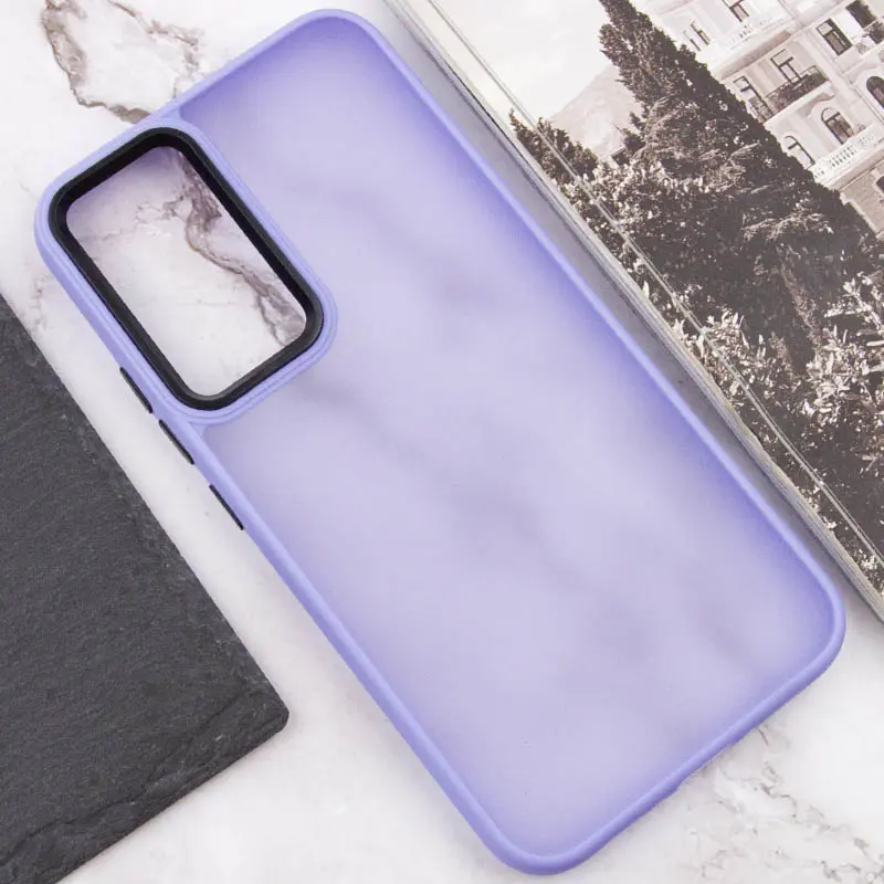 Чохол TPU+PC Lyon Frosted для Samsung Galaxy S25 Ultra, Purple 3, TPU+PC