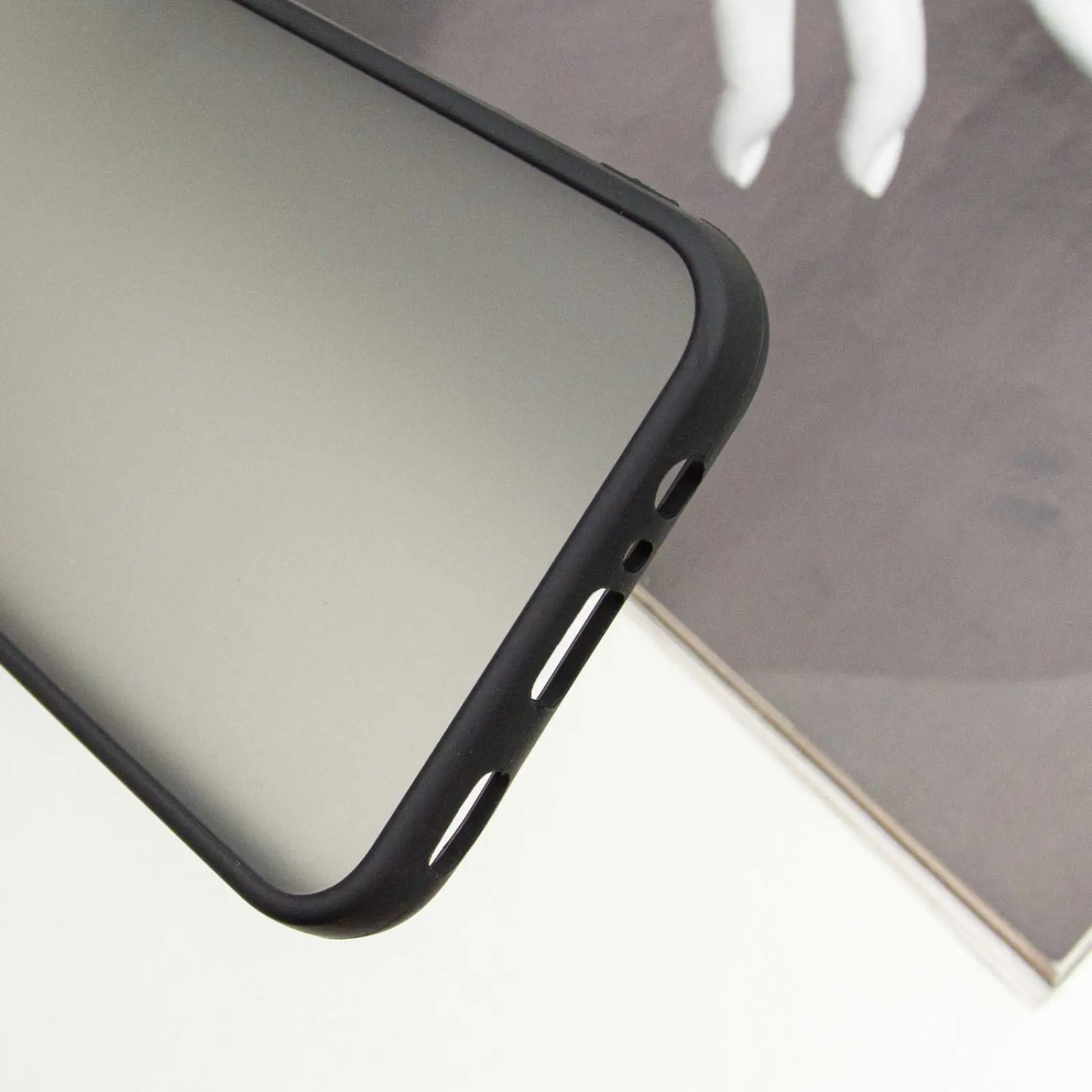 Etui TPU+PC Lyon Frosted do Samsung Galaxy A26 5G, Black 5, TPU+PC