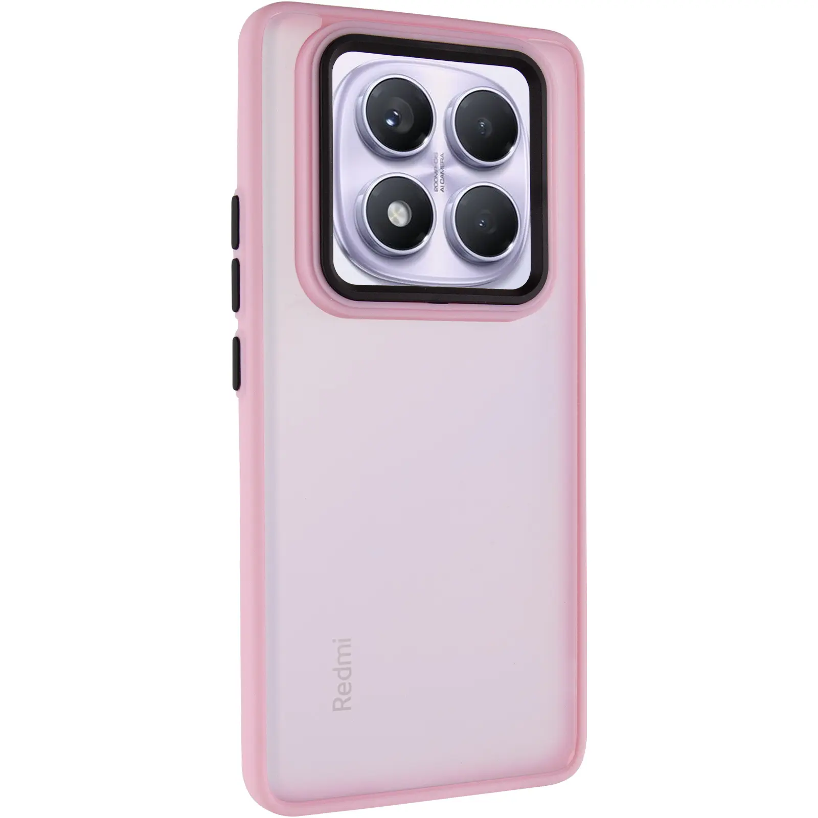Etui TPU+PC Lyon Frosted do Xiaomi Redmi Note 14 Pro 4G, Pink, TPU+PC