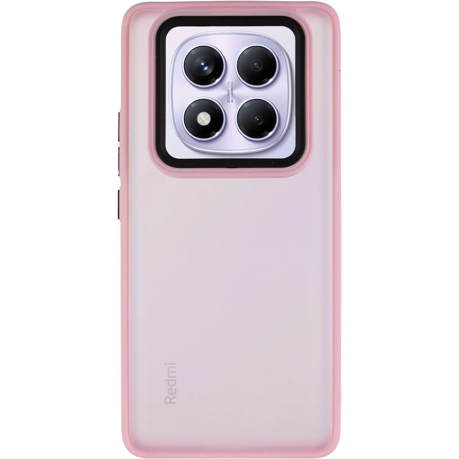 Etui TPU+PC Lyon Frosted do Xiaomi Redmi Note 14 Pro 4G, Pink 1, TPU+PC
