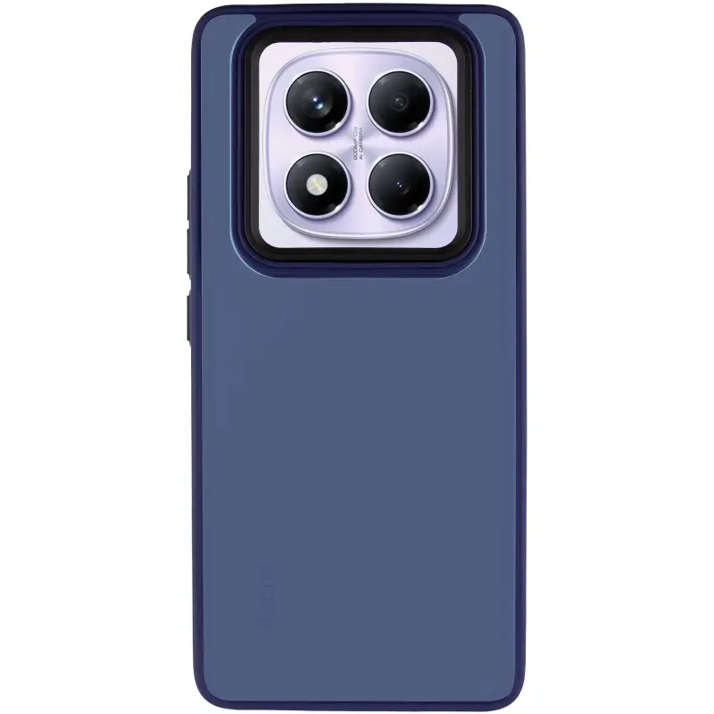 Etui TPU+PC Lyon Frosted do Xiaomi Redmi Note 14 Pro 4G, Navy Blue 1, TPU+PC