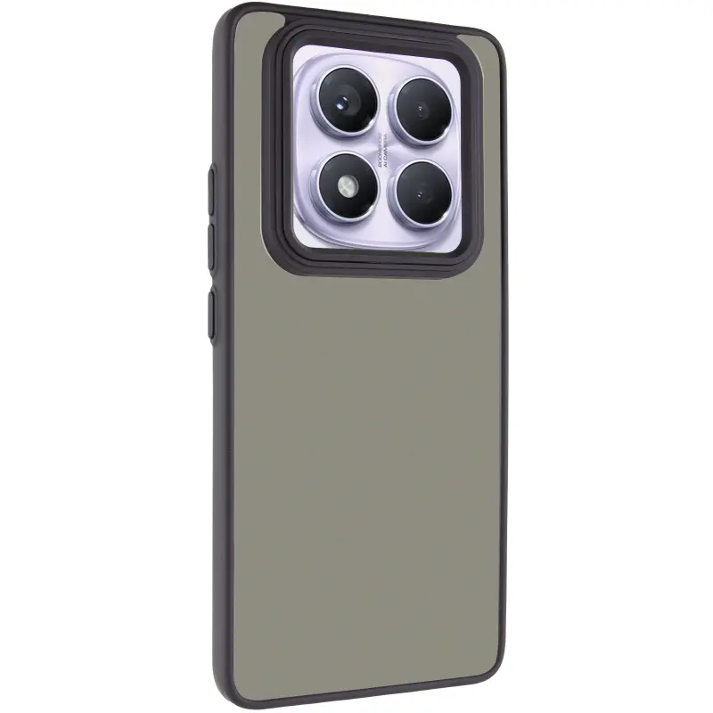 Etui TPU+PC Lyon Frosted do Xiaomi Redmi Note 14 Pro 4G, Black, TPU+PC