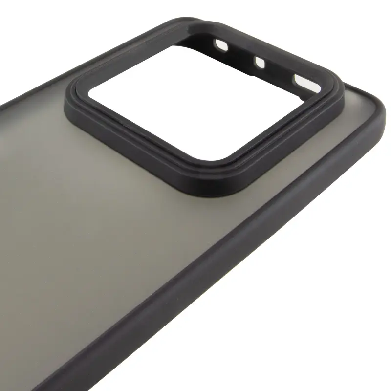 Etui TPU+PC Lyon Frosted do Xiaomi Redmi Note 14 Pro 4G, Black 2, TPU+PC