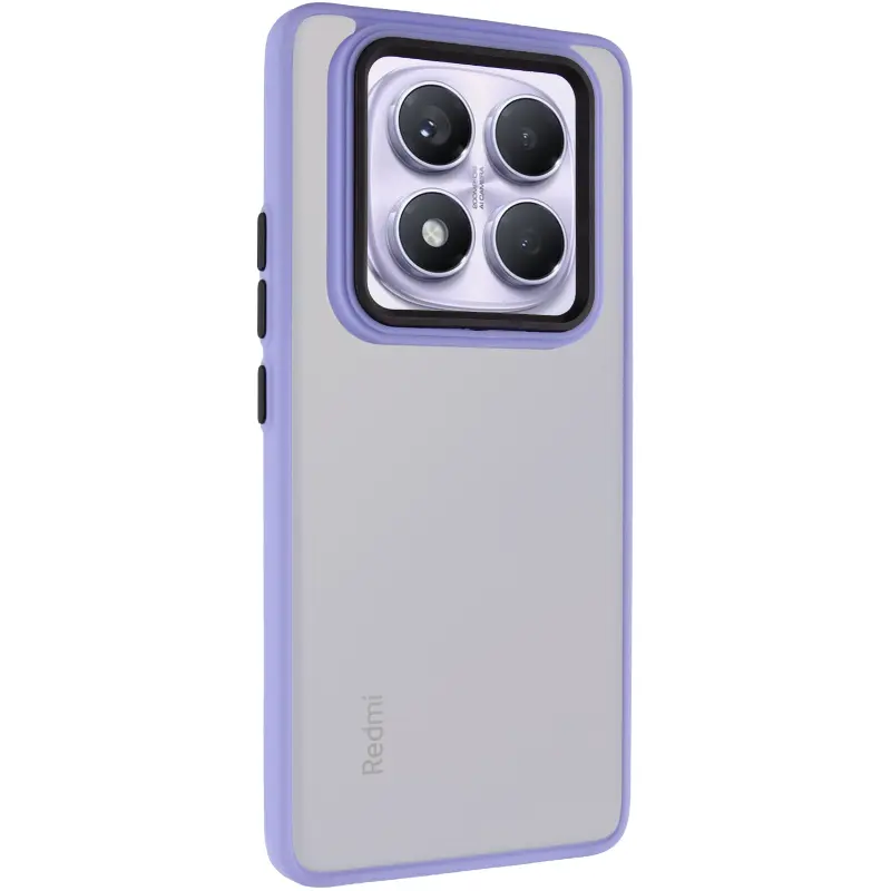Etui TPU+PC Lyon Frosted do Xiaomi Redmi Note 14 Pro 4G, Purple, TPU+PC