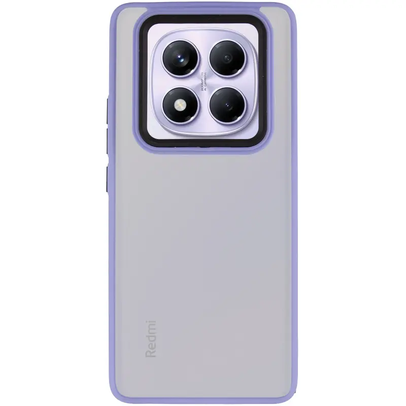 Etui TPU+PC Lyon Frosted do Xiaomi Redmi Note 14 Pro 4G, Purple 1, TPU+PC
