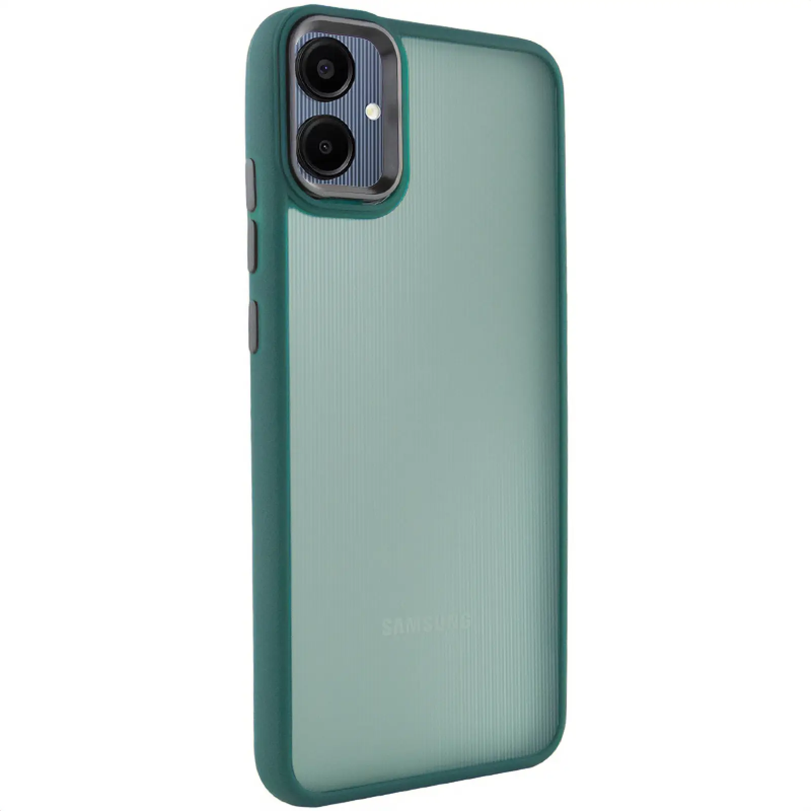 Etui TPU+PC Lyon Frosted do Samsung Galaxy A07, Green, TPU+PC