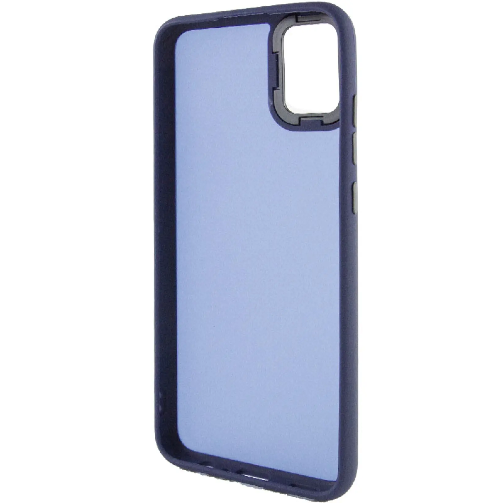 Etui TPU+PC Lyon Frosted do Samsung Galaxy A07, Navy Blue 2, TPU+PC