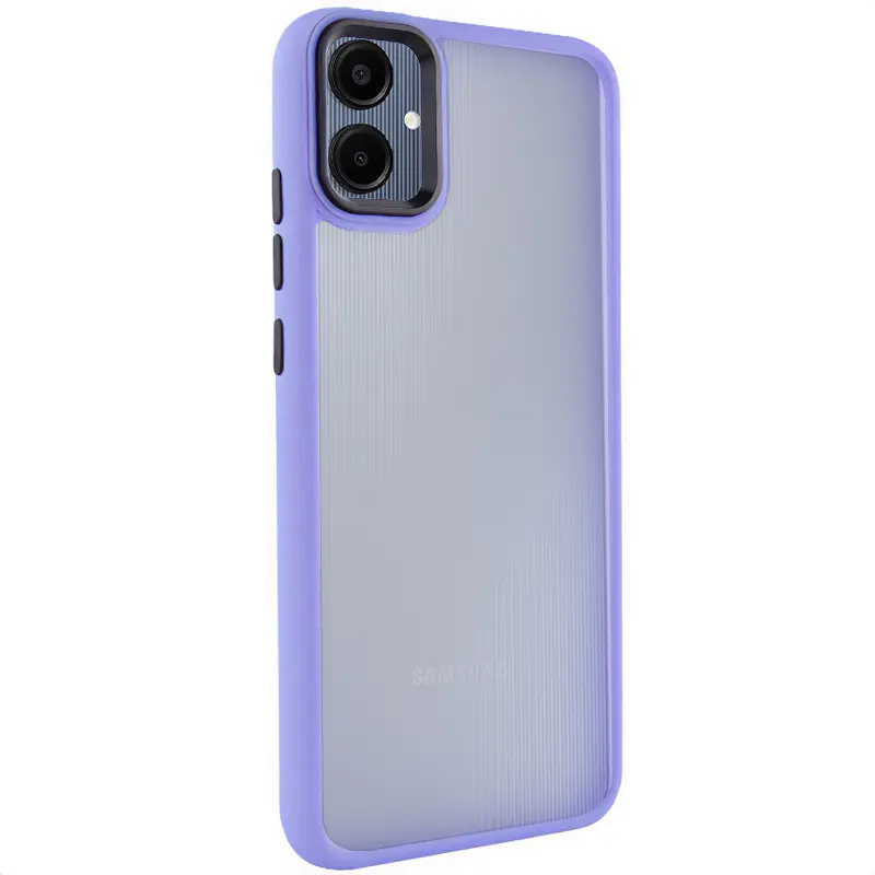 Etui TPU+PC Lyon Frosted do Samsung Galaxy A07, Purple, TPU+PC