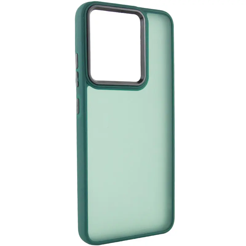 Etui TPU+PC Lyon Frosted do Xiaomi Redmi 15C (EU), Green, TPU+PC