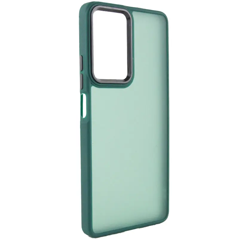 Etui TPU+PC Lyon Frosted do Xiaomi Redmi 15 (EU), Green, TPU+PC