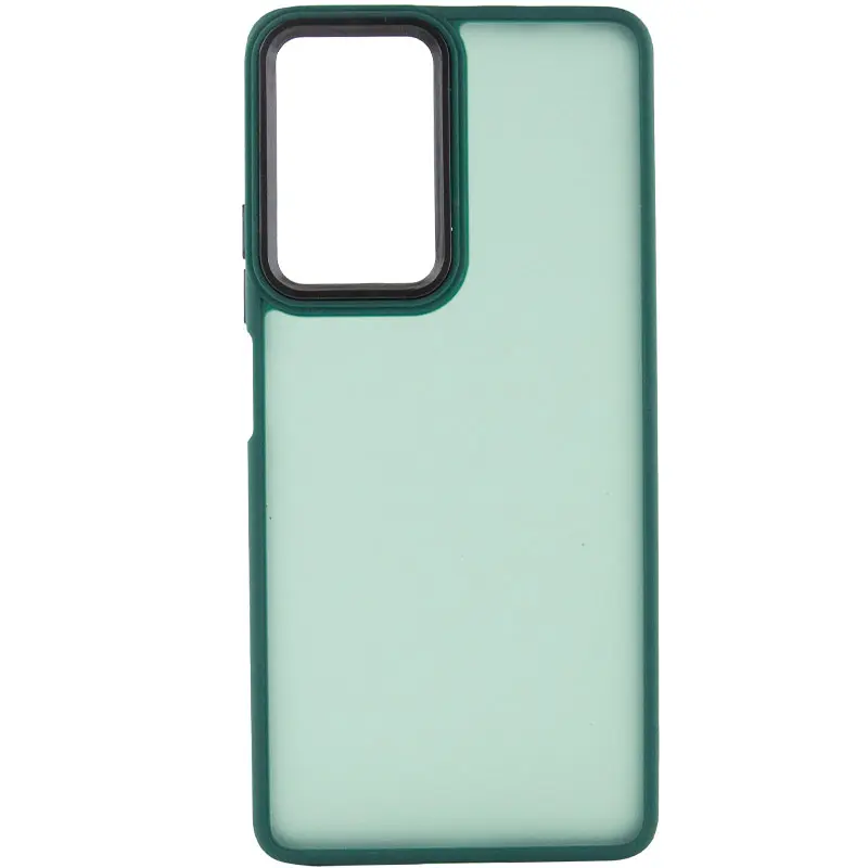 Etui TPU+PC Lyon Frosted do Xiaomi Redmi 15 (EU), Green 1, TPU+PC