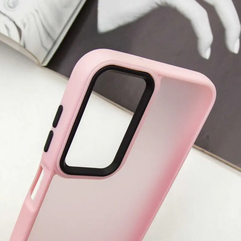 Etui TPU+PC Lyon Frosted do Samsung Galaxy A17 4G/5G, Pink 3, TPU+PC