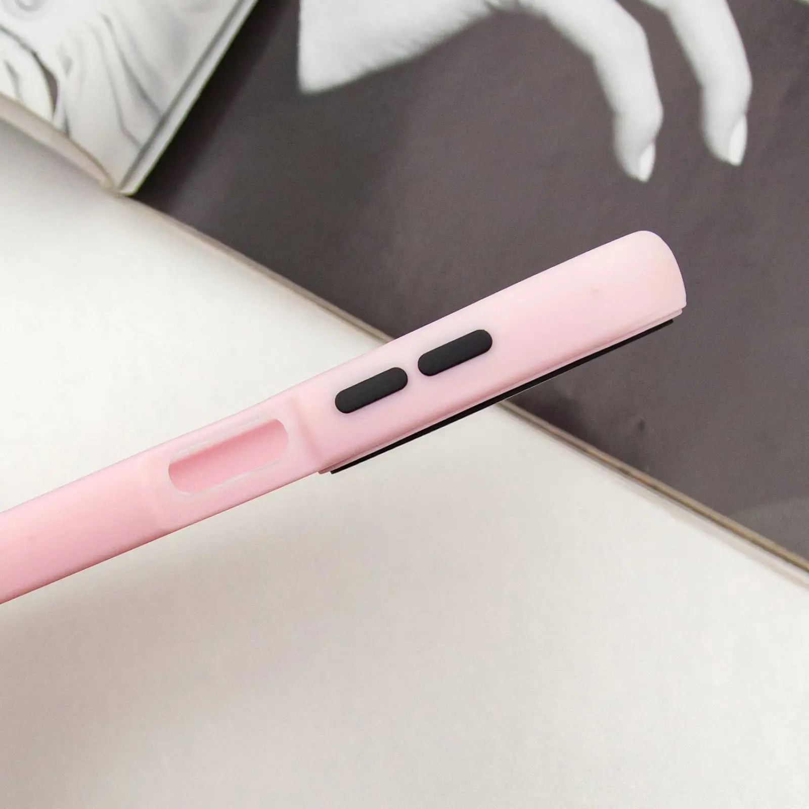 Etui TPU+PC Lyon Frosted do Samsung Galaxy A17 4G/5G, Pink 4, TPU+PC