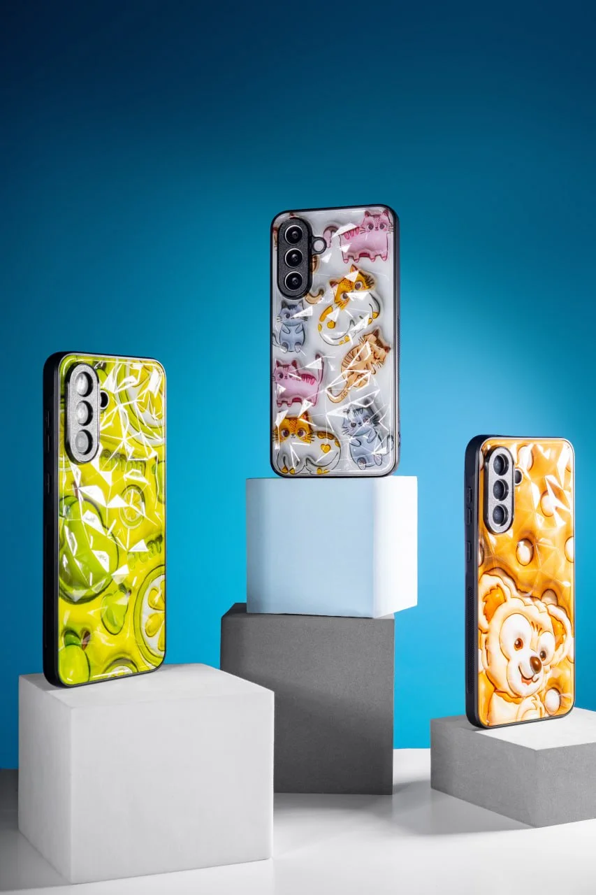TPU+PC etui Prisma Fluffie do Apple iPhone 16 (6.1"), TPU+PC, kup hurtowo z dostawą
