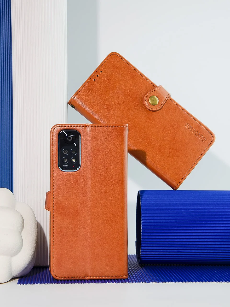 Шкіряний чохол-книжка GETMAN Gallant (PU) для Samsung Galaxy A16 4G/5G, Штучна шкіра, купити опцію доставки