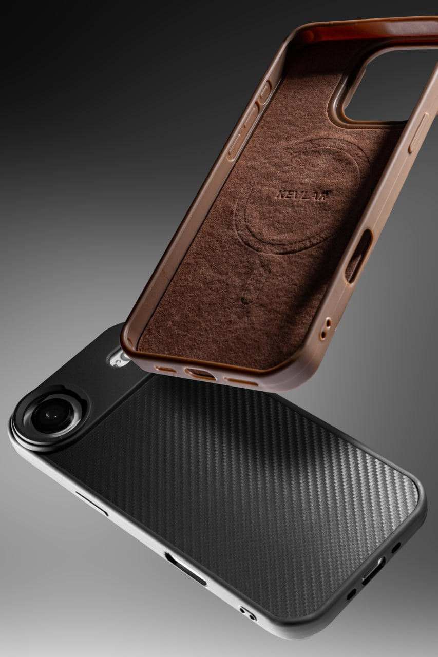 TPU чохол Carbon Protective with Magsafe для Apple iPhone 15 (6.1"), TPU, купити опцію доставки