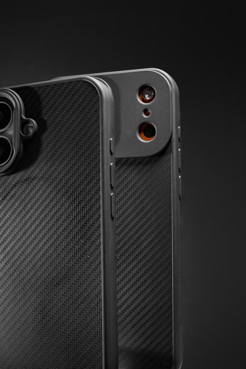 TPU чохол Carbon Protective with Magsafe для Apple iPhone 15 (6.1"), TPU, купити опцію доставки