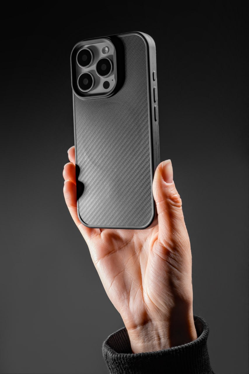 TPU чохол Carbon Protective with Magsafe для Apple iPhone 15 (6.1"), TPU, купити опцію доставки