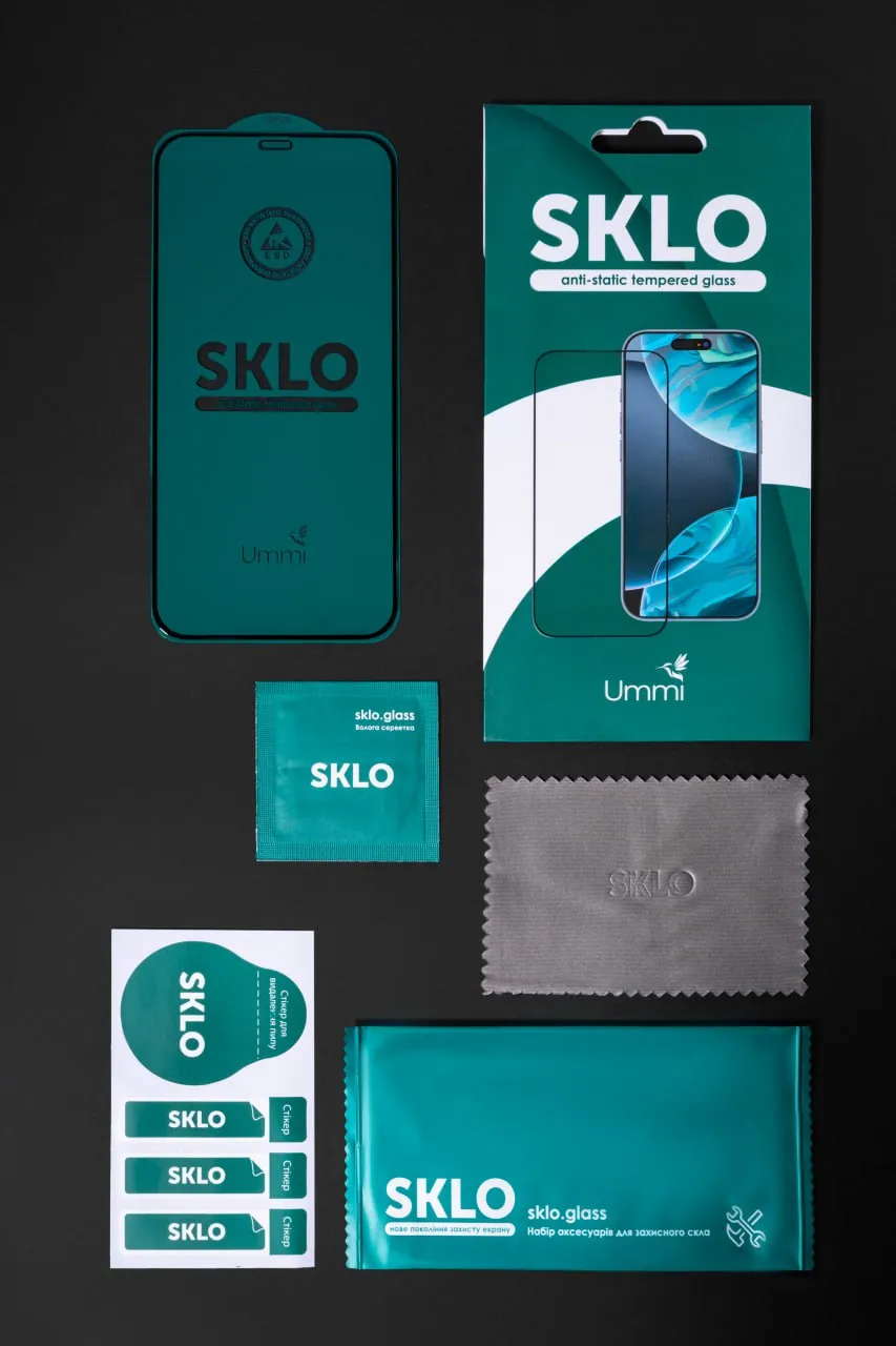 Ochronne szkło SKLO Premium 5D do Apple iPhone 17 Pro / 18 Pro (6.3"), Szkło hartowane, kup hurtowo z dostawą