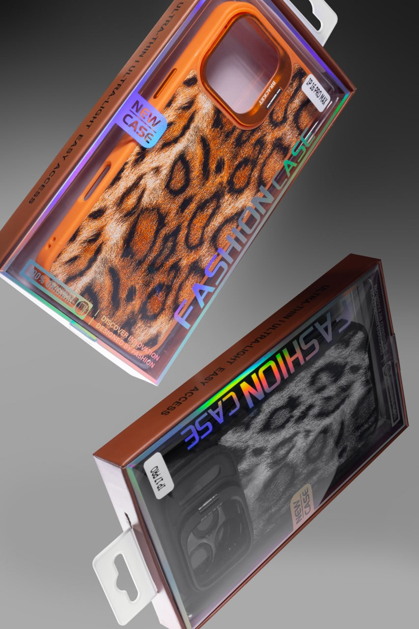 Etui TPU+PC Wild Leopard with Magnetic Fit and Lens do Apple iPhone 15 Pro Max (6.7"), TPU+PC, kup hurtowo z dostawą