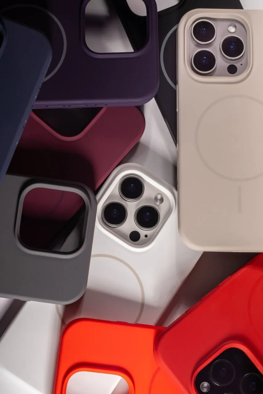 Чохол Silk Full Protective (AA) NO LOGO with Magnetic Fit для Apple iPhone 16 Pro (6.3"), Силікон, купити опцію доставки